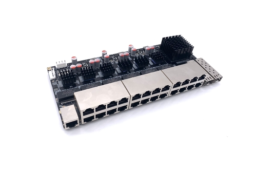 MSQ9224 2.5G Ethernet Switch 24x 2.5GT + 2x SFP+ Switch Cost Effectiveness 2.5G L3 Management Switch
