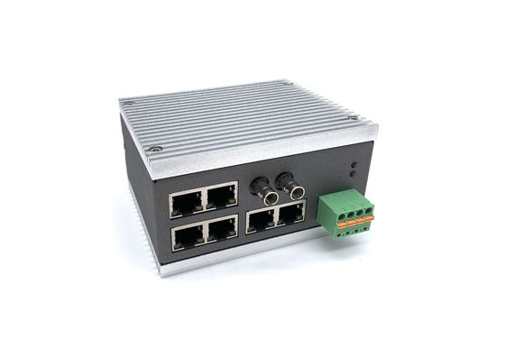 IP40 RJ45 MSE1206 10Base-T 100M 6 Port Ethernet Switch