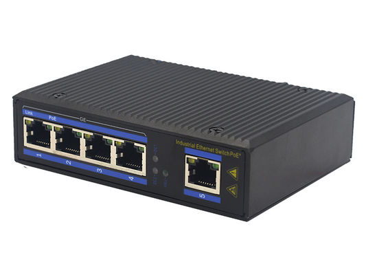 4 Downlink IP40 100Base-TX PoE Gigabit Ethernet Switch MSG1005P
