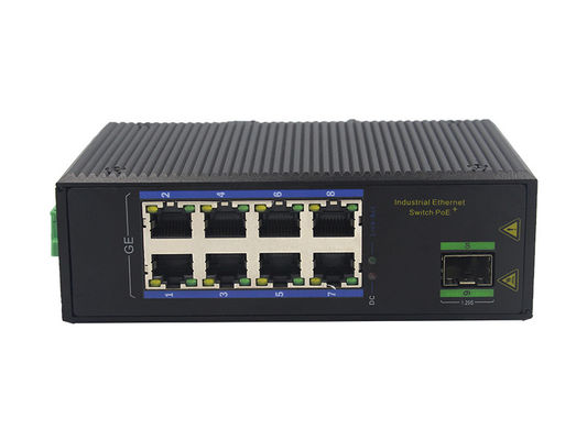 MSG1108P 100Base-T RJ45 1000M PoE Industrial Ethernet Switch IP40