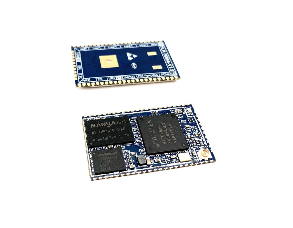 150M Mbps Embedded Ethernet Modules , Industrial IOT Module Serial To Ethernet / Wifi