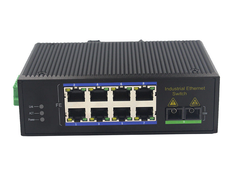 10Base-T 100M Fiber Optic Ethernet Switch MSE1108 8 Port
