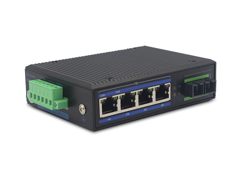 IP40 MSE1104P 4 Port 10Base-T PoE Industrial Ethernet Switch