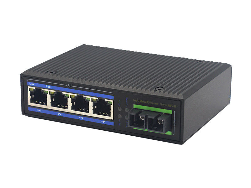 IP40 MSE1104P 4 Port 10Base-T PoE Industrial Ethernet Switch