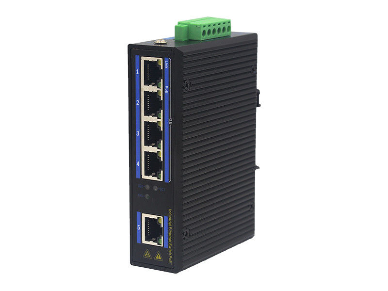 4 Downlink IP40 100Base-TX PoE Gigabit Ethernet Switch MSG1005P