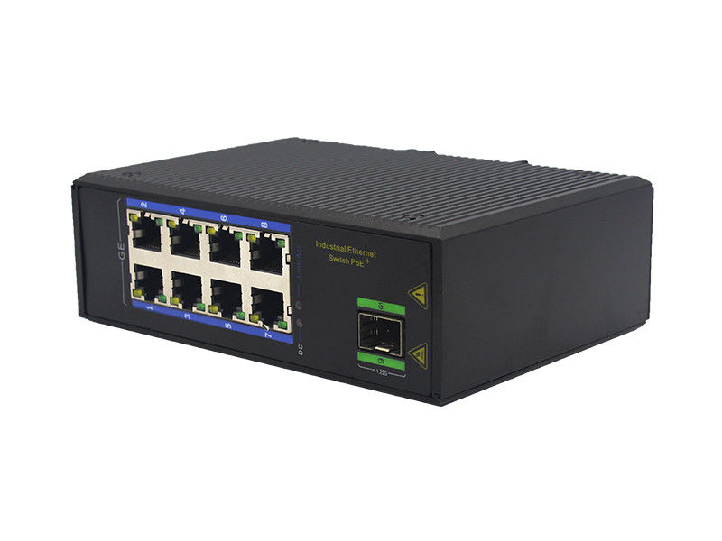 MSG1108P 100Base-T RJ45 1000M PoE Industrial Ethernet Switch IP40