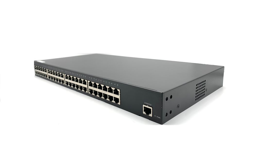POE PSE 30W Industrial Ethernet Switch MSG8048 48 BaseTX L2 IGMP Snooping