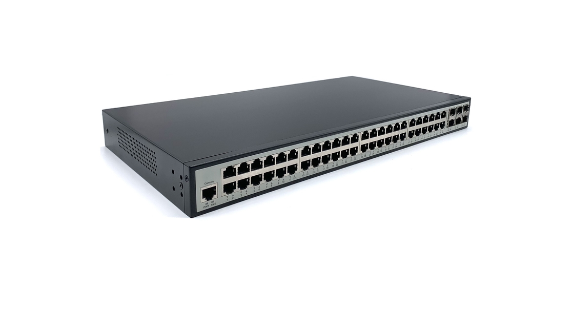 SFP+ L3 Management Industrial Ethernet Switch MSG9648 48 BaseTX 6 POE PSE